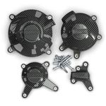 Carbon Look Engine Guard Protection Cover For Yamaha MT-09 XSR900 FZ09 2014-2020
