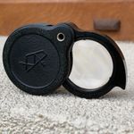 Vintage USSR 4x Loupe Magnifier Soviet Magnifying Glass. Made in USSR.