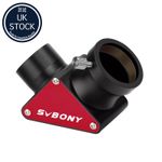 SVBONY 1.25" Dielectric Diagonal SV188P 99% Reflectivity 90 Degree Eyepiece Hold