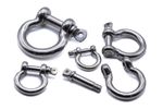 Bow shackle rigging marine stainless steel 316 A4 shackles 4mm 5mm 6mm 8mm 10mm