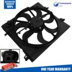 Engine Radiator Cooling Fan w/ Housing Fits Nissan Qashqai (2013-2021) 2 Pins