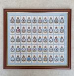 Vintage Framed R.A.F Squadron Ciggarette Cards By John Player