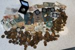 Mixed Coin & Bank Notes Job Lot Bundle