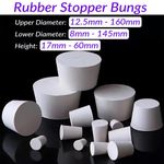 12.5-8mm ~ 145-160mm Rubber Cork Bung Solid For Test Tube Plugs /Bottle Stopper