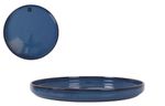 SECONDS Dinner plates 27cm Stoneware Chester Blue -box of 1-