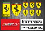 Ferrari Sticker set x 11
