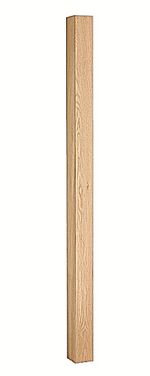 Oak/Pine Square Newel Post 90mm