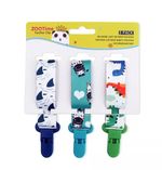 3X Dummy Clips Baby Boys Girls Soother Chain Holder Strap Pacifier Baby Care UK