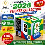 FIFA World Cup 2026 PANINI Collection - 1 Box 50 packs 350 stickers uk