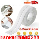 Bath Wall Sealing Strip Self-Adhesive Kitchen Caulk Tape Bath Sink Basin Edge