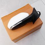 FOR TOYOTA PRIUS 16-22 RIGHT DRIVER WHITE WING MIRROR ELECTRIC HEATED POWER FOLD