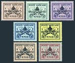 [OOS] Vatican #Mi0073-Mi79 MH 1939 Interregnum Sede Vacante [25c MNH][61-67]