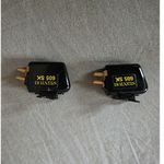 Stanton 605 SK MM Phono Cartridge Pair 2x Turntable Cartridges Black no Stylus 