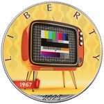 Silver Eagle Color Television Inventions Silver Coin (8th) 2023 - USA - 1 oz BU