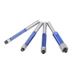 1/4" 25mm Shank Straight Flush Trim Router Bit Set Woodworking Template Cutter
