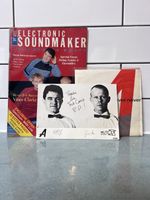 Rare Vince Clark & Eric Radcliffe Signed Autograph Plus Rare Mag & 7 Inch Vinyl