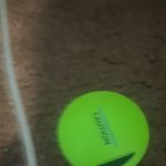 Caution Green Tennis Balls with "CAUTION" Text