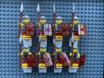 8X Collectible Roman Army Soldier Minifigures - NEW