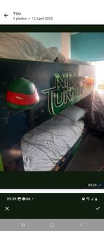 Teenage Mutant Ninja Turtles Bunk Bed