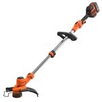 Black+Decker 36V Cordless STRIMMER 33cm String Trimmer with AFS - 2.0Ah Battery