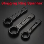 New Black 24mm UP TO 55mm Slogging Ring Star Spanner - Box End Striking Wrench