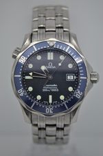 Bezel Insert Blue Omega Seamaster Professional 300m Full-size Watch James Bond
