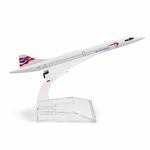 16CM Concorde British Airways Metal Die Cast Plane Model Aircraft Toy Aeroplane