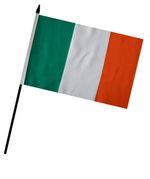 Ireland Hand Flag (9" x 6")