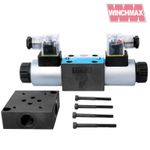 WINCHMAX CETOP3/NG6 24v Solenoid Valve and Manifold Subplate