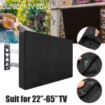 Outdoor Garden Waterproof LCD TV DustCover 600D Oxford Cloth Portable TV Cover