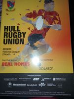 Hull Rugby Union Match Programme 2019/20 vs Sheffield Tigers