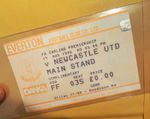 Alan Shearer - Newcastle Utd Debut - Match Ticket - Everton V Newcastle 1996