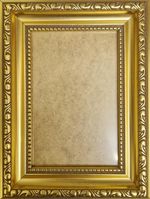Vintage A4 Photo Frame, Ornate Gold, Free-Standing & Wall Mountable Premium Pict