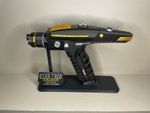 Star Trek Discovery Phaser  + stand 1:1 Cosplay Prop 3D Printed