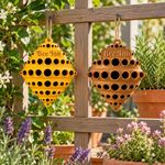 3D Printed Insect Bee House Bee-Hive Shaped Bug Hotel Shelter Garden Nest Box UK