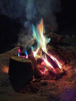 Novelty/Rainbow/Prank/Unusual/Magic Colourful Fire-Cones.  1.5kg