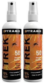 Trek 50 Deet Insect Repellent - 100ml - Pack of 2