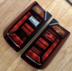 GENUINE VW CADDY MK4 UPGRADE TAIL LIGHTS | SMOKED TINTED | TAILGATE | 2015 - 21