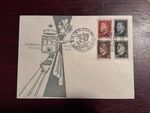 Yugoslavia Croatia 1950 COVER FDC ZAGREB POSTMARK