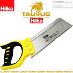 10" HILKA 250mm Hardpoint Tenon Saw 13TPI Soft Grip Handle Woodwork UK FREE P&P