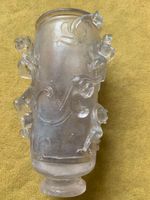 Large Excellent Chinese Old Crystal Hand Made *6Dragons* Cup