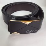 Calvin Klein Adjustable Belt 130cm/51in - Black/Gold - Black/Silver - Black/Gun