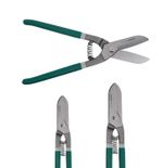 Heavy Duty 8 10 12" Tin Snips Straight Cut Sheet Metal Aviation Shears Scissors