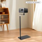 Projector Stand, 360° Swivel Projector Stand, Adjustable Height Projector Stand