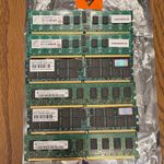 Memory Modules (2x1GB and 4x2GB) DDR2 ECC Registered RDIMM 240-Pin PC2-6400E