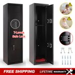 6 Gun Cabinet Safe Rifle Firearm BS7558/92 Police Approved Lockable Heavy Steel