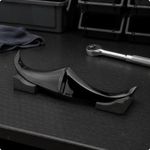 Decor ABS Motorcycle Fender Tip Trim Aerodynamic Mudguard Bike Mud Protector for