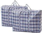 Extra Large Laundry Bags Pack of 3 80x60cm Zip Strong Reusable Storage Bag