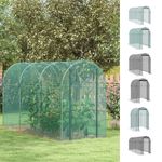 Fruit Cage Plant Protection Tent with Zipped Door Tear-resistant Mesh Cover