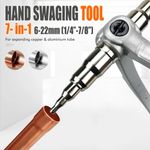 Manual Copper Pipe Tube Expander Refrigeration AC Air Conditioner Repair Tool